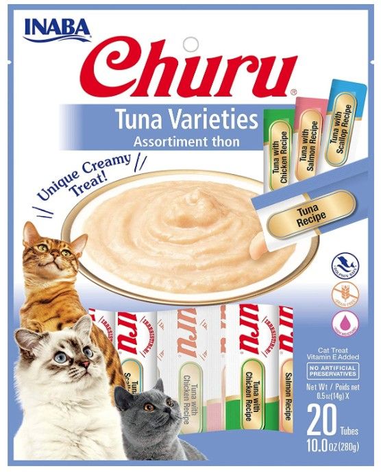 Inaba Churu Tuna Varieties Creamy Cat Treat