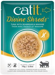 Catit Divine Shreds Tuna with Seabream and Wakame