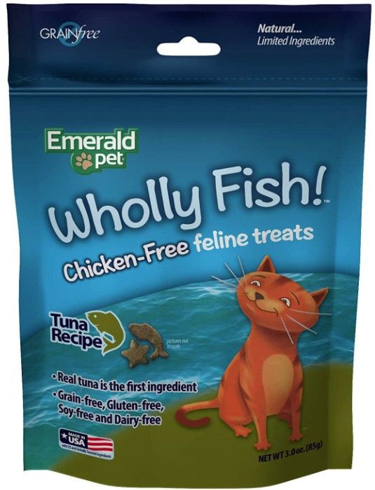 Emerald Pet Wholly Fish! Cat Treats Tuna Recipe