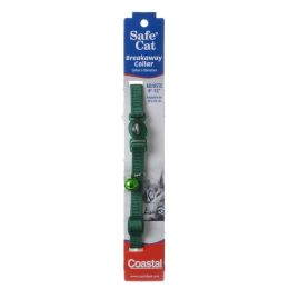 Coastal Pet Safe Cat Nylon Adjustable Breakaway Collar Hunter Green