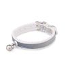 Pet Collar Safety Belt with Bell Small Dog Cat Collar Safe Soft Velvet Pet Products Adjustable Belt(D0101HHVSMV)