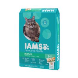 IAMS ProActive Health Adult Indoor Weight & Hairball Care Cat Food 7 lb