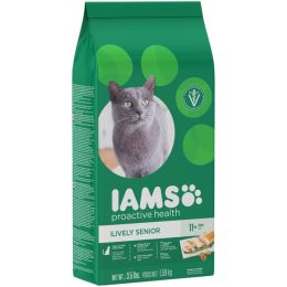 IAMS ProActive Health Lively Senior Plus 11+ Cat Food 3.5 lb