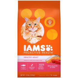 IAMS ProActive Health Adult Salmon & Tuna Dry Cat Food 3.5 lb