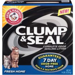 Arm & Hammer Clump & Seal Fresh Home Cat Litter 14 lb