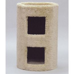 North American Pet Two Story Cat Condo 2 Story Assorted 21 Inches