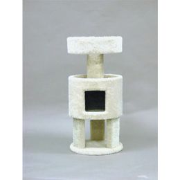 North American Pet Cat Condo with Penthouse Condo Assorted 36 in