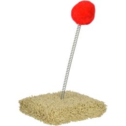 North American Pet Cat Spring Toy Scratcher with Spring Toy Neutral Tone
