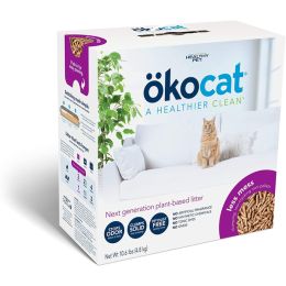Okocat Litter Natural Wood Long Hair Breeds Clumping Cat Litter 22.2 lb