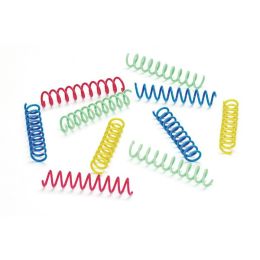 Spot Colorful Springs Catnip Toy Assorted 3 in Thin 10 Pack