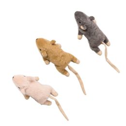 Spot Flat Mouse Frankie with Nip Catnip Toy Assorted 5.5 in