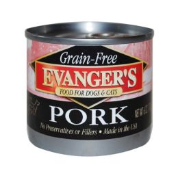 Evanger's Grain-Free Pork Canned Cat Food 6 oz 24 Pack