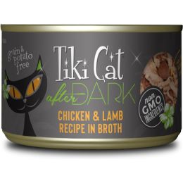 Tiki Pets Cat After Dark Chicken Lamb 5.5 Oz.(Case Of 8)