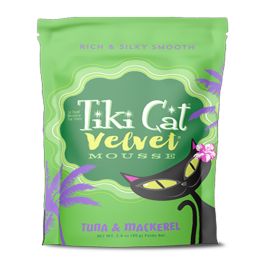 Tiki Pets Cat Mousse Tuna Mackerel2.8 Oz.(Case Of 12)
