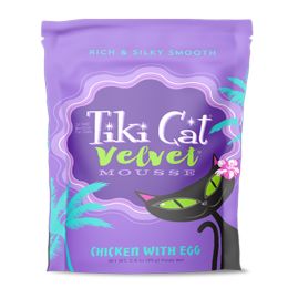 Tiki Pets Cat Mousse Chicken Egg 2.8 Oz.(Case Of 12)