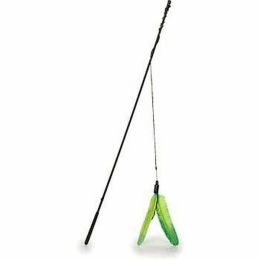 Cat Claws Wand with Feline Flyer Attachment Cat Toy Assorted 29 in