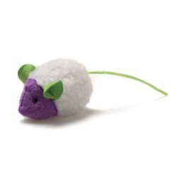 OurPets Mouse in Sheep's Clothing Catnip Toy White, Purple