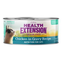 Health Extension Chicken In Gravy  Cat Food 2.8oz (Case of 24)