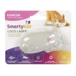 SmartyKat Loco!Laser Interactive Laser Pointer Cat Toy Assorted One Size