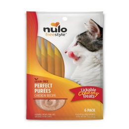 Nulo FreeStyle Perfect Purees Creamy Cat Treat Chicken 0.5oz 6pk