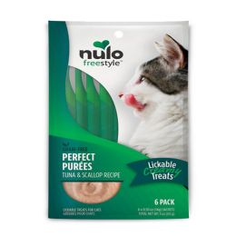 Nulo FreeStyle Perfect Purees Creamy Cat Treat Tuna & Scallop 0.5oz 6pk