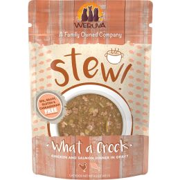 Weruva Cat Stew! What A Crock Chicken and Salmon 3oz. Pouch (Case Of 12)