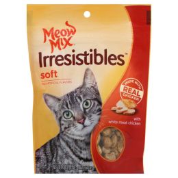 Meow-Mix Irresistibles Cat Soft Treat White Meat Chicken 3 oz