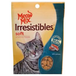 Meow-Mix Irresistibles Cat Soft Treat Salmon 3 oz