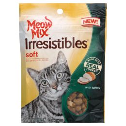 Meow-Mix Irresistibles Cat Soft Treat Turkey 3 oz