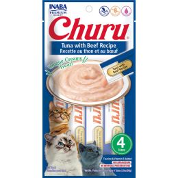 Inaba Cat Churu Puree Tuna Beef 2Oz/6Ct