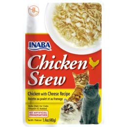 Inaba Cat Stew Chicken Cheese 6Ct/1.04Oz