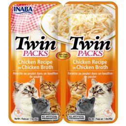 Inaba Cat Twin Pk Chicken In Chkn Broth 6Ct/2.08Oz