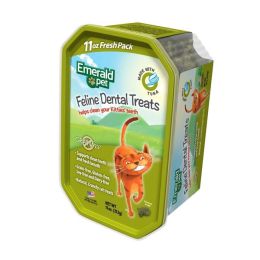 Emerald Pet Feline Cat Dental Treat Tuna Flavor 11 oz