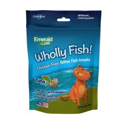 Emerald Pet Wholly Fish! Tuna Cat Treat 3 oz