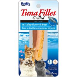 Inaba Cat Grill Fil Tuna/Scalopbroth 0.5Oz/6Ct