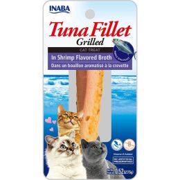 Inaba Cat Grill Fil Tuna/Shrimpbroth 0.5Oz/6Ct