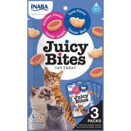 Inaba Cat Juicy Bites Tuna Chkn6Ct/1.2Oz