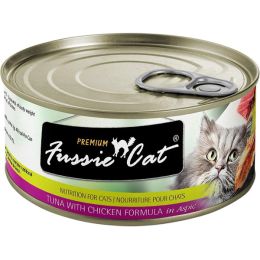 Fussie Cat Premium Tuna Chicken In Aspic 2.82oz/24 Can