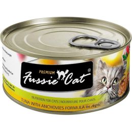 Fussie Cat Premium Tuna Anchovy In Aspic 2.82oz/24 Can