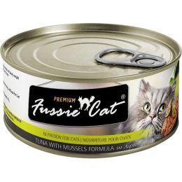 Fussie Cat Premium Tuna Mussels In Aspic 2.82oz/24 Can