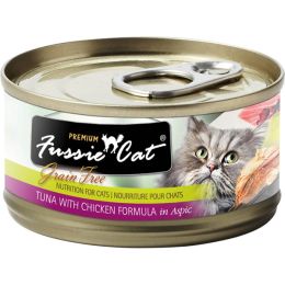 Fussie Cat Premium Tuna With Chicken 5.5oz/24 Can