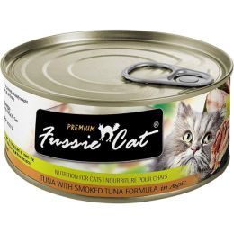 Fussie Cat Premium Tuna Smoked In Aspic 2.82oz/24 Can