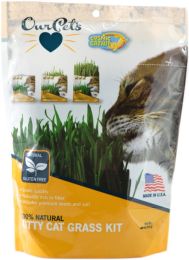 OurPets Cosmic Catnip 100% Natural Kitty Cat Grass Kit